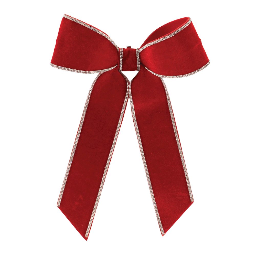 Jeweled Holiday Bow (Set of 2). Picture 1