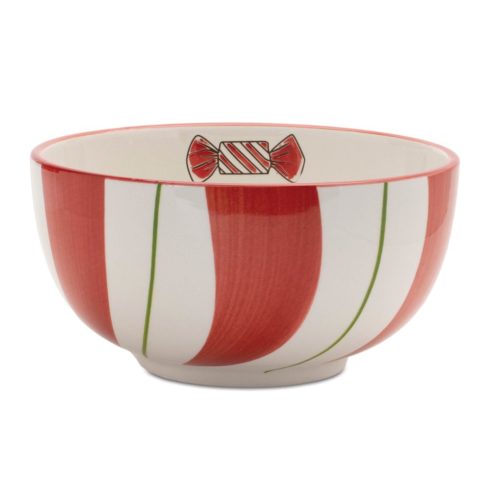 Ceramic Santa Candy Bowl (Set of 4). Picture 3