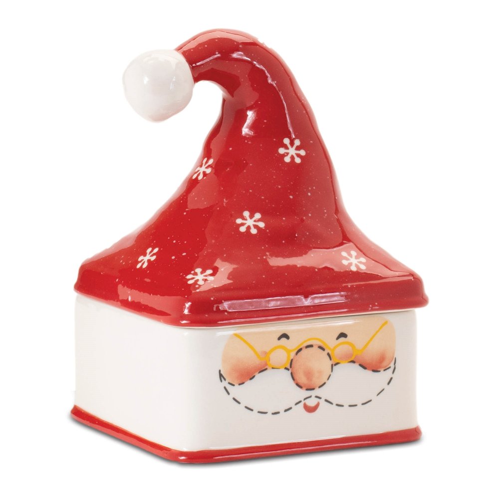 Ceramic Stacking Santa Character (Set of 3). Picture 4