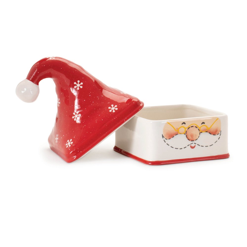 Ceramic Stacking Santa Character (Set of 3). Picture 5
