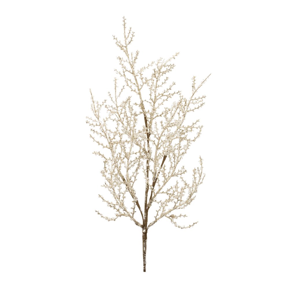 Glittered Pine Spray (Set of 6). Picture 1