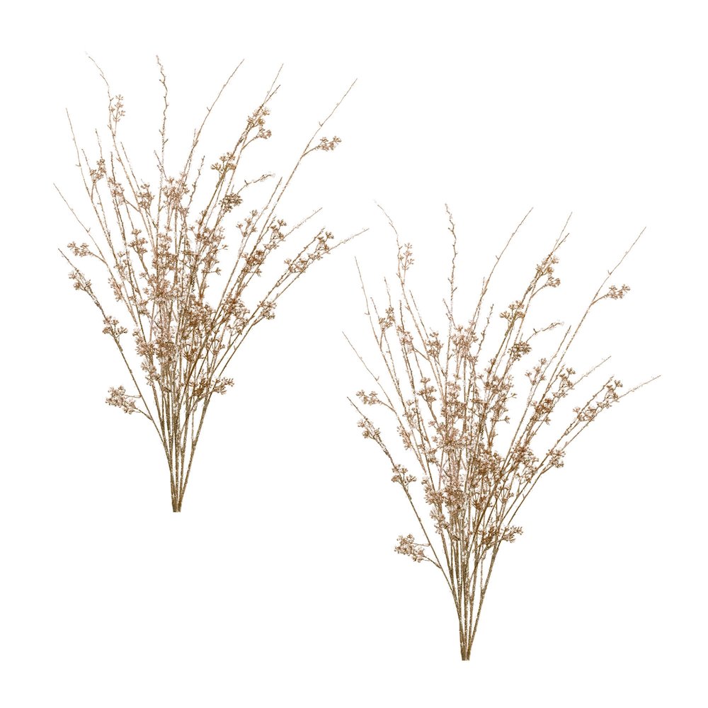 Beaded Iced Berry Spray (Set of 2). Picture 6