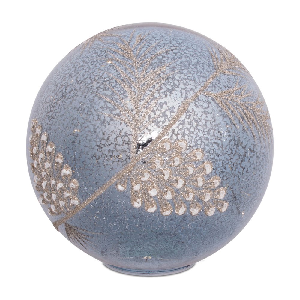 LED Pinecone Globe (Set of 2). Picture 2