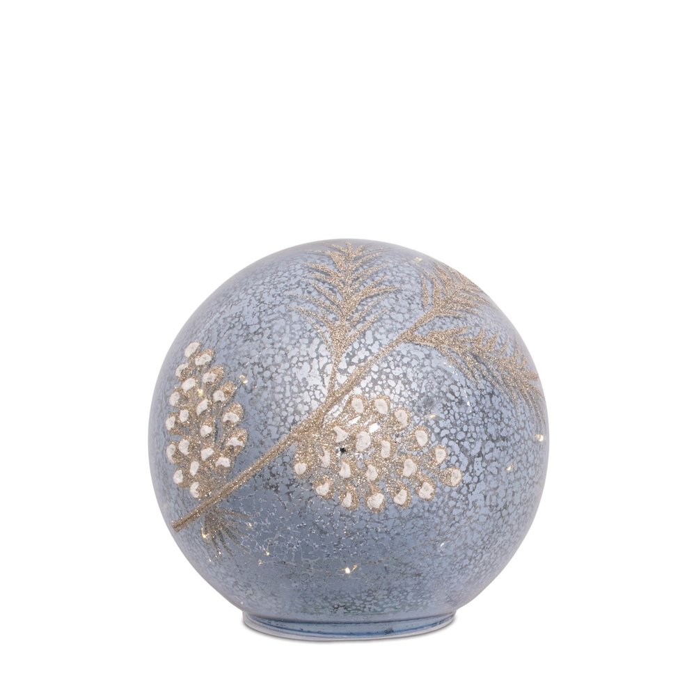 LED Pinecone Globe (Set of 2). Picture 3