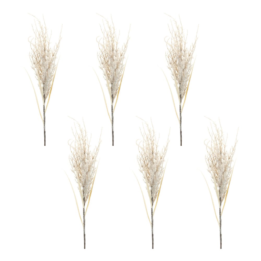 Flocked Twig Branch (Set of 6). Picture 3