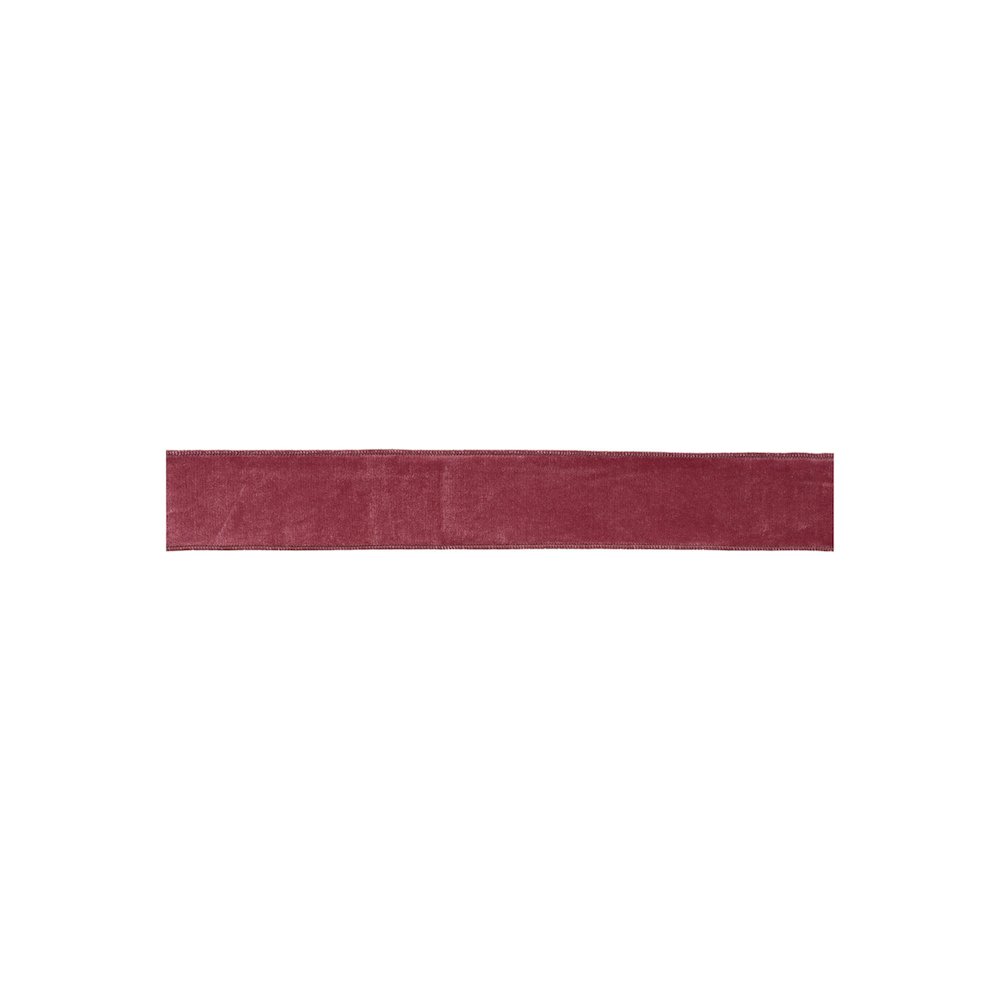 Mauve Red Wired Ribbon 2.5" x 10 Yds.. Picture 1