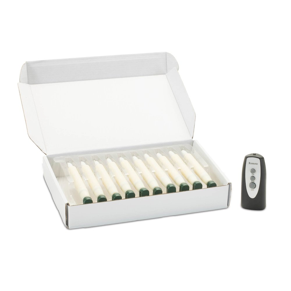 LED Clip-On Taper Candle (Set of 10). Picture 2