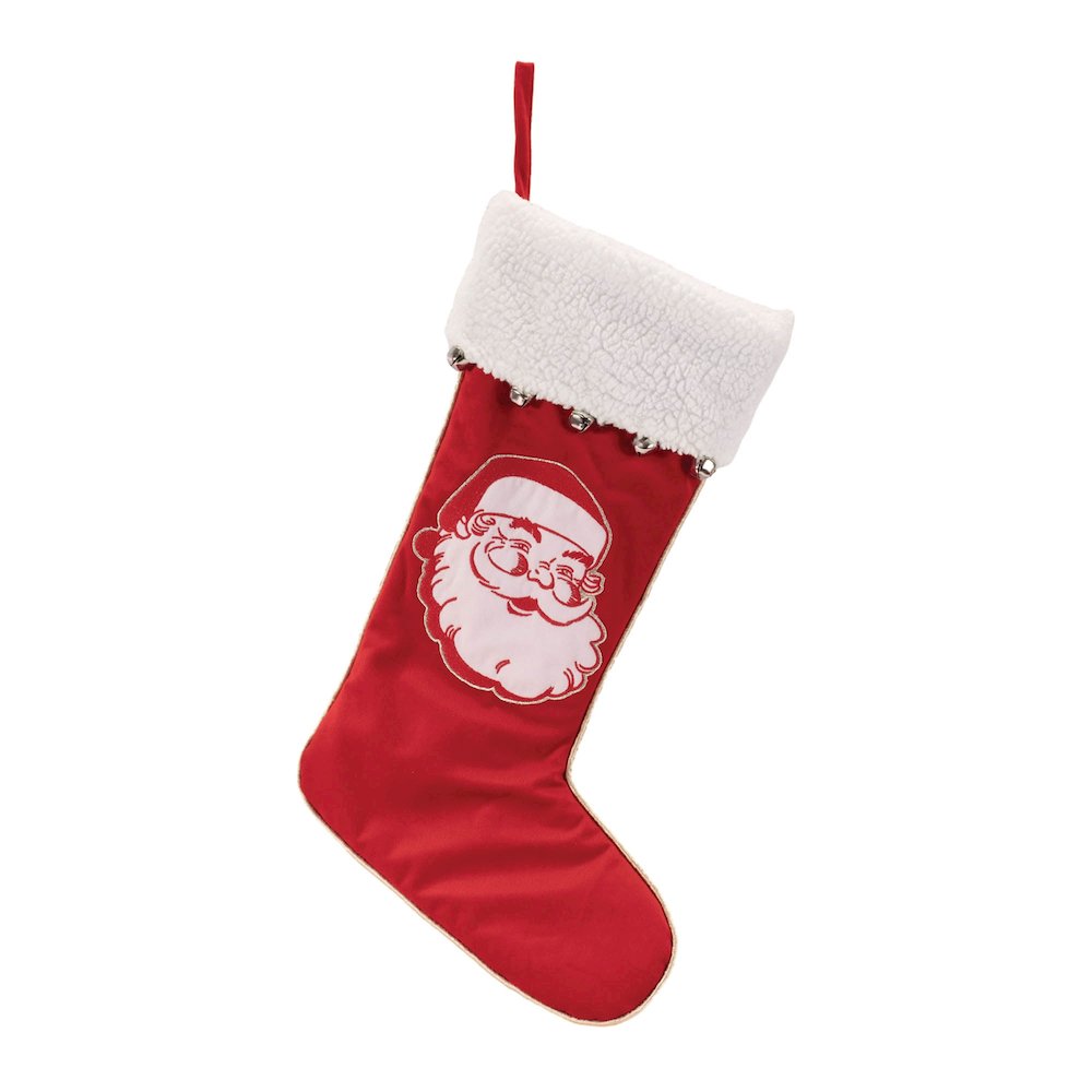 Santa Face Stocking 23"H. Picture 1