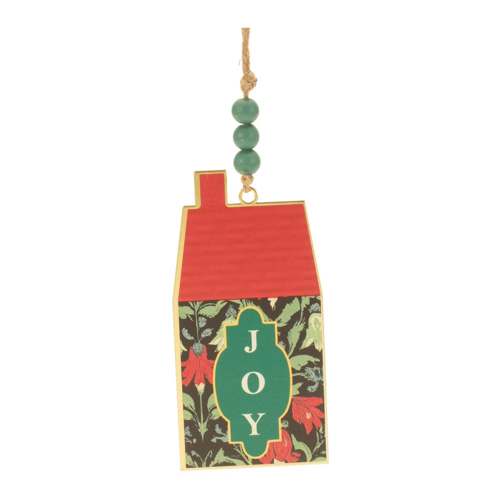 Holiday House Ornament (Set of 4) 6"H. Picture 4
