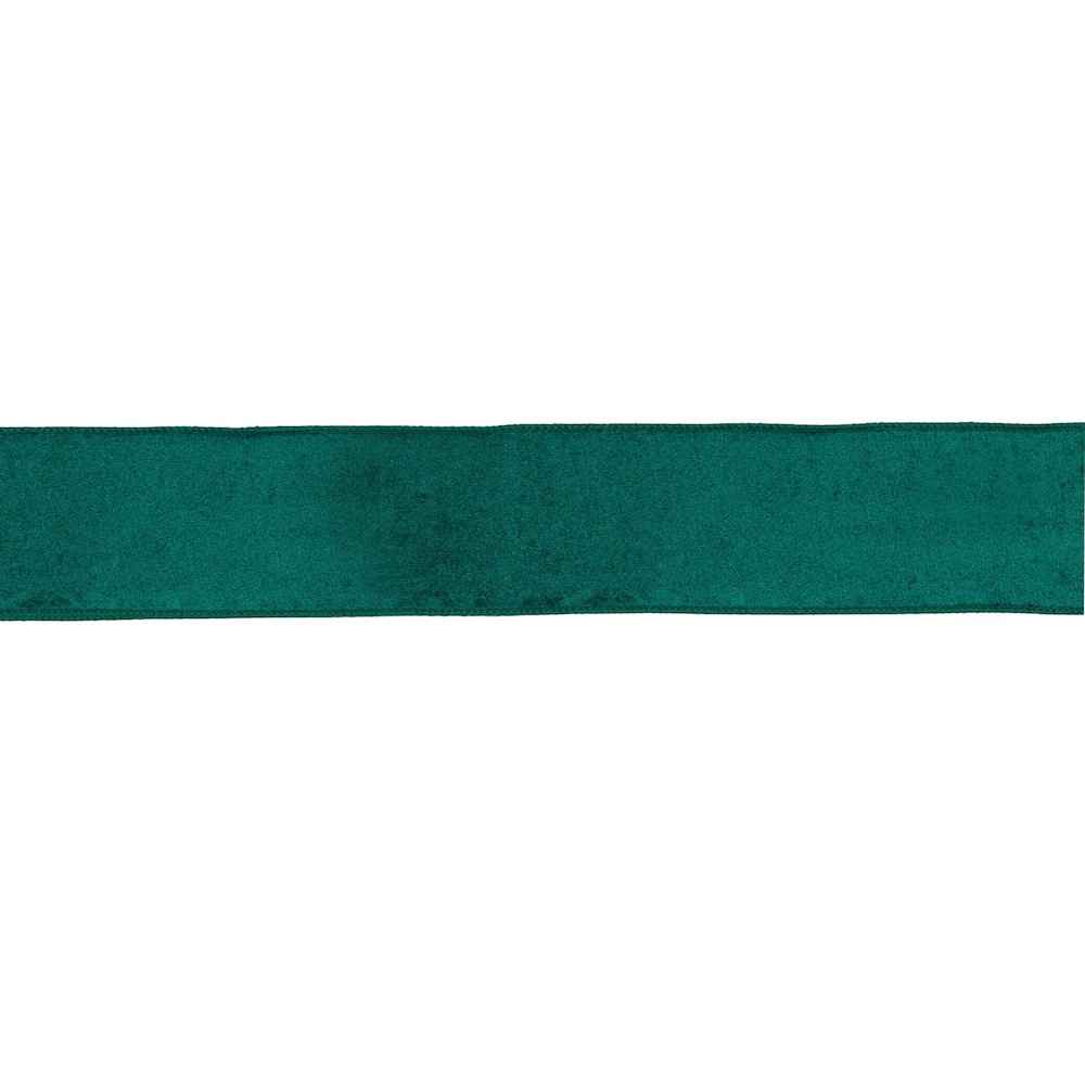 Teal Blue Wired Ribbon 2.5" x 10 Yds.. Picture 1