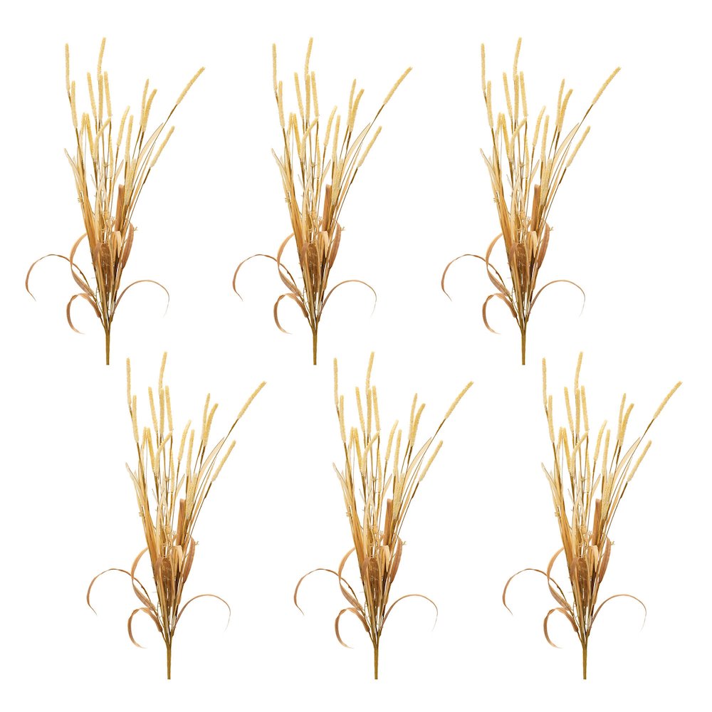 Mixed Fall Grass Spray (Set of 6). Picture 3