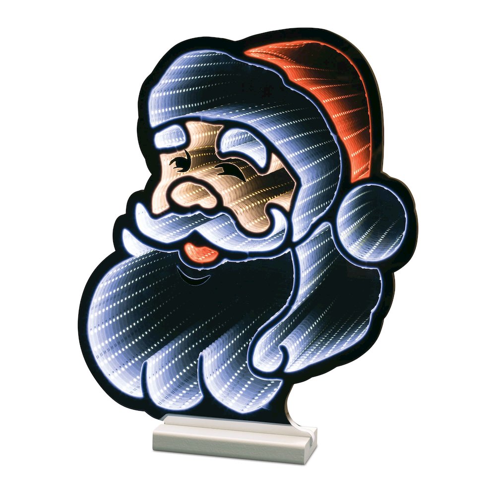 Santa Head Ekkolight 16"H. Picture 1