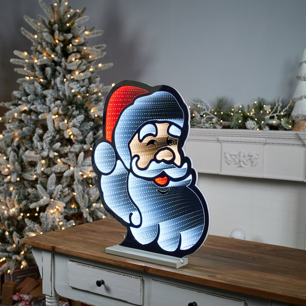 Santa Head Ekkolight 24"H. Picture 2