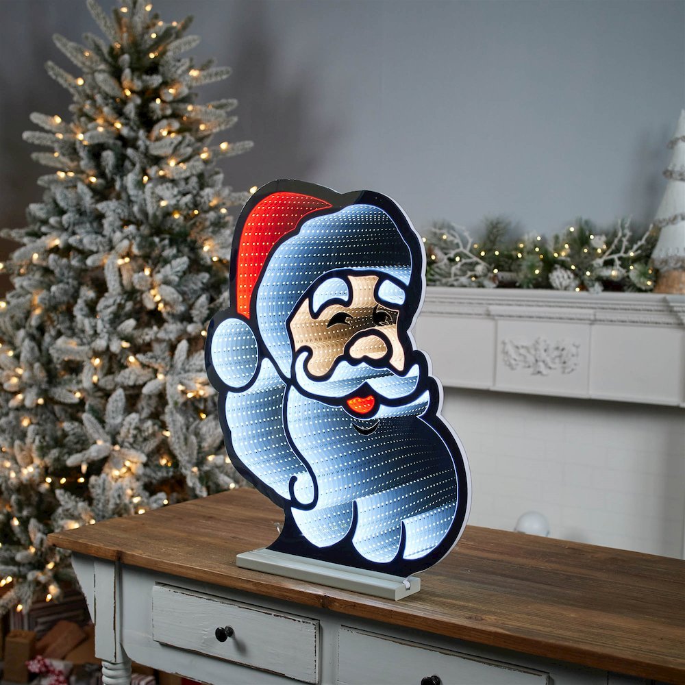 Santa Head Ekkolight 24"H. Picture 3