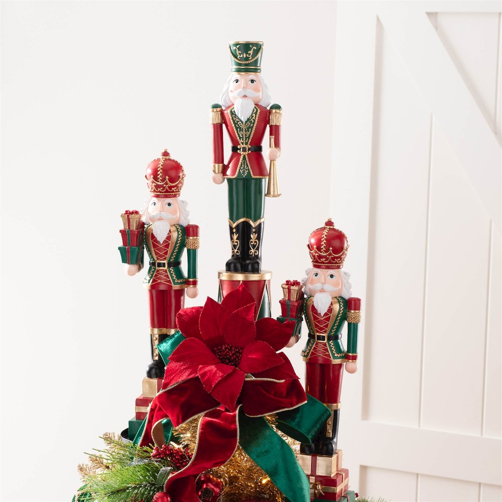 Metal Triple Tree Topper Platform 36"H. Picture 2