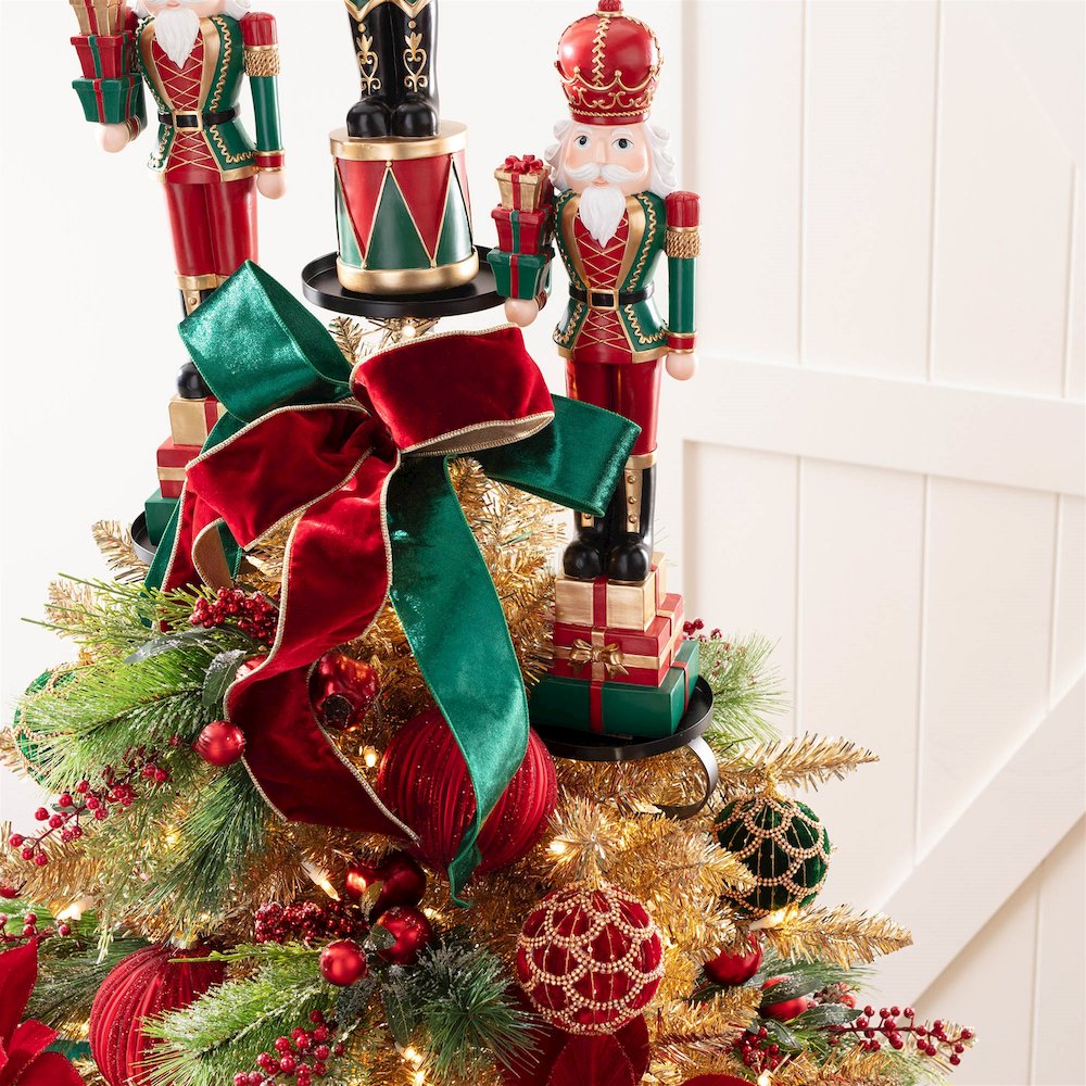 Metal Triple Tree Topper Platform 36"H. Picture 4