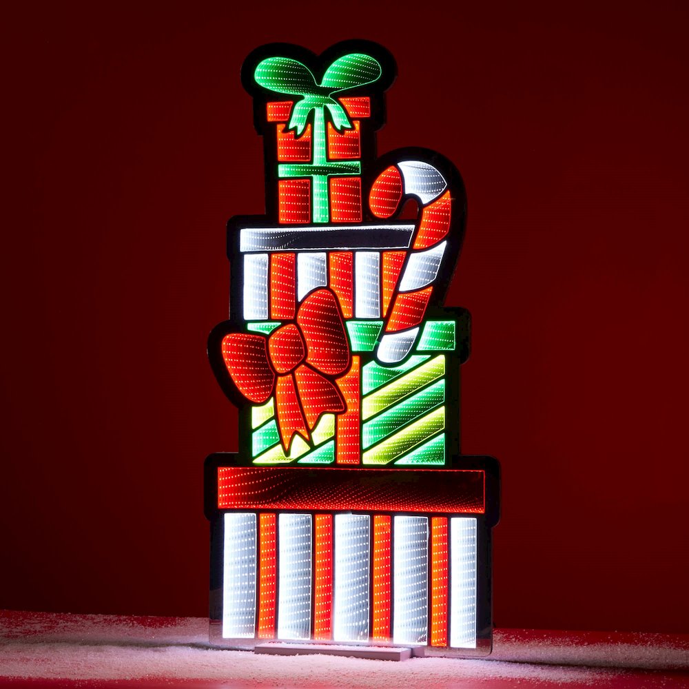 Package Stack and Candy Cane Ekkolight 47"H. Picture 2