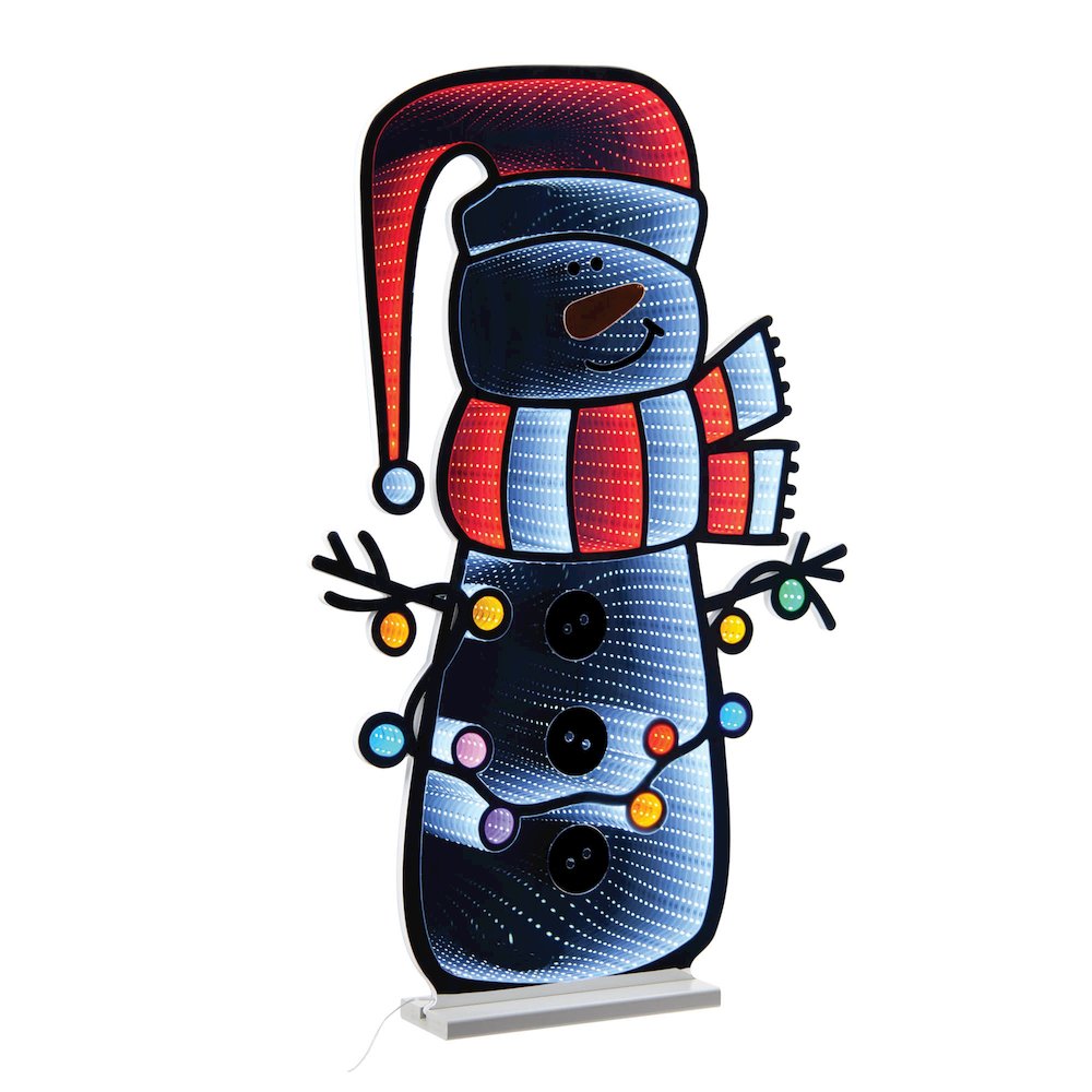 Holiday Snowman Ekkolight 35"H. Picture 1