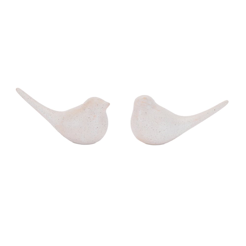 Ceramic Bird Figurine (Set of 4). Picture 1