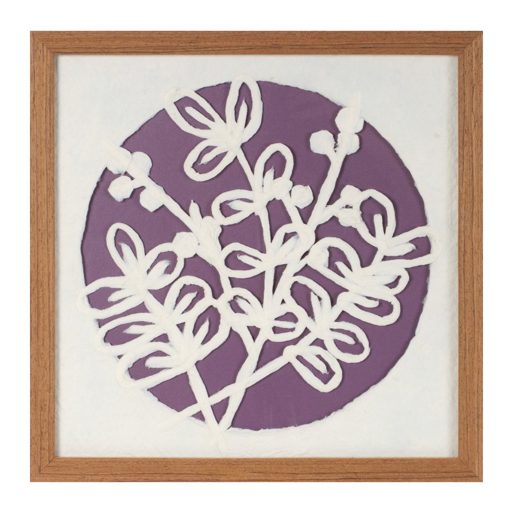 Framed Floral Wall Art Under Glass (Set of 2). Picture 3