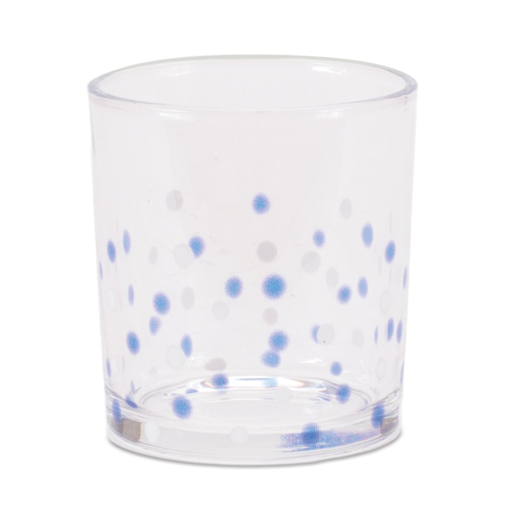 Dotted Glass Votive Candle Holder (Set of 3). Picture 2