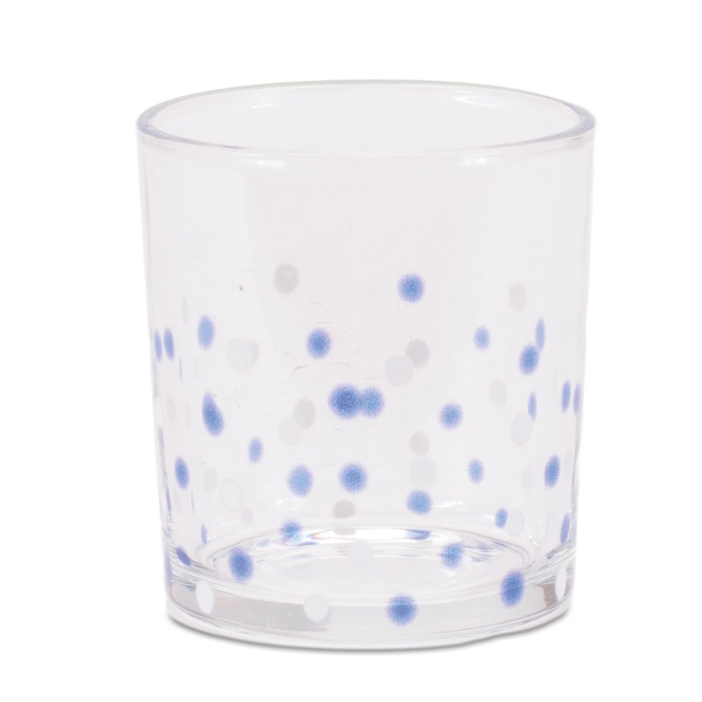 Dotted Glass Votive Candle Holder (Set of 3). Picture 3