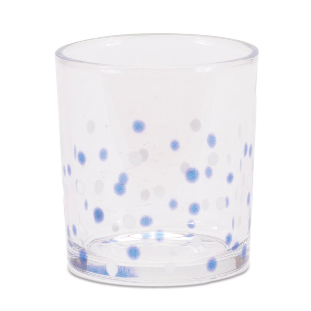 Dotted Glass Votive Candle Holder (Set of 3). Picture 4