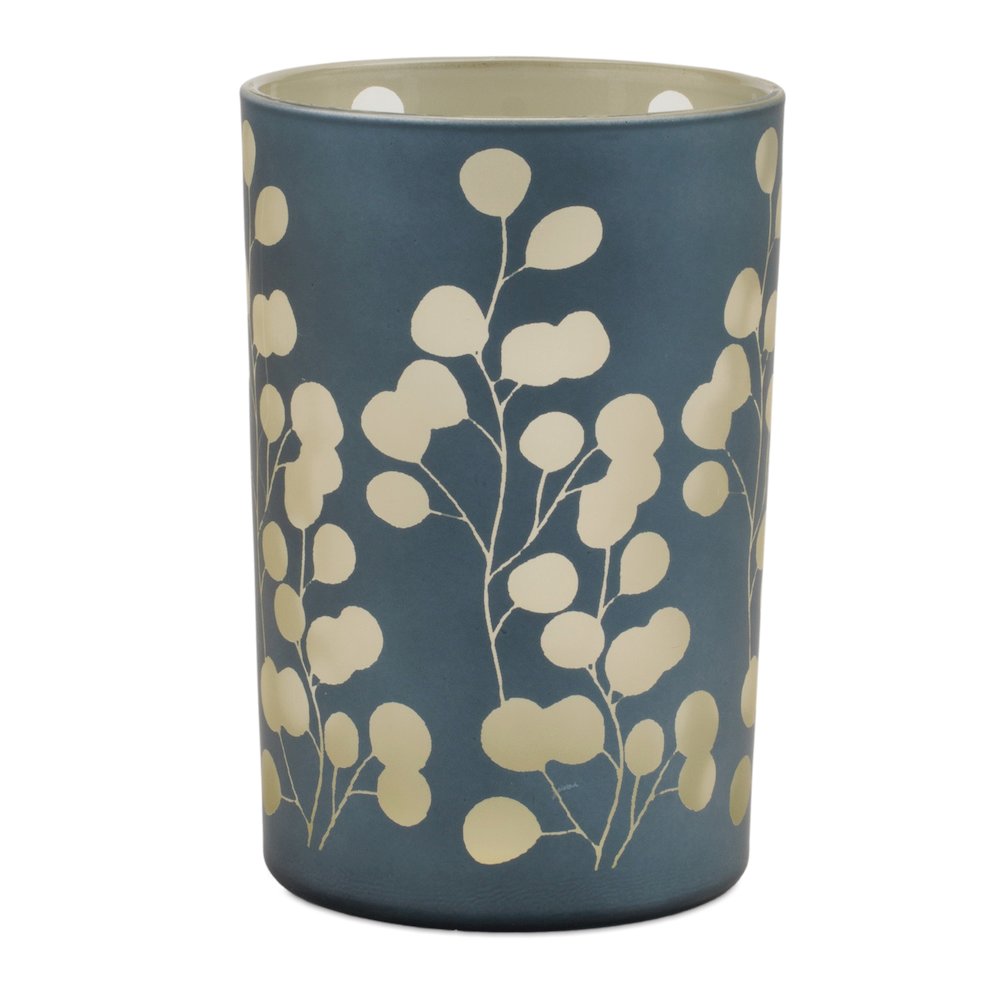 Frosted Foliage Candle Holder (Set of 2). Picture 3