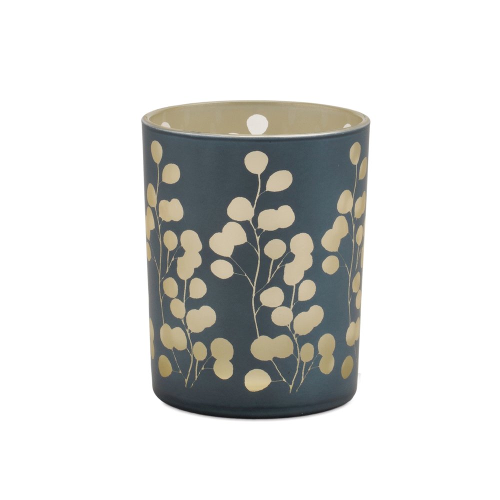 Frosted Foliage Candle Holder (Set of 2). Picture 4