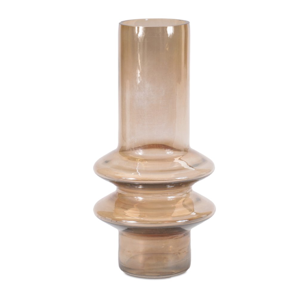 Modern Glass Cylinder Vase (Set of 2). Picture 1