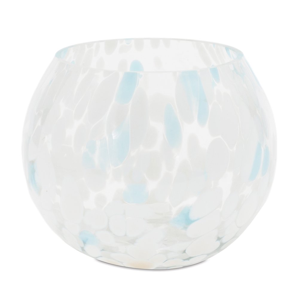 Painted Glass Candle Holder Vase (Set of 4). Picture 1