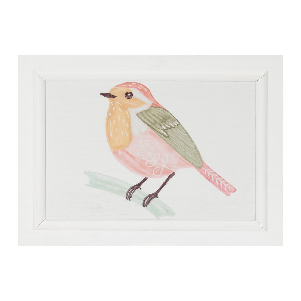 Framed Bird and Butterfly Wall Plaque (Set of 2). Picture 2