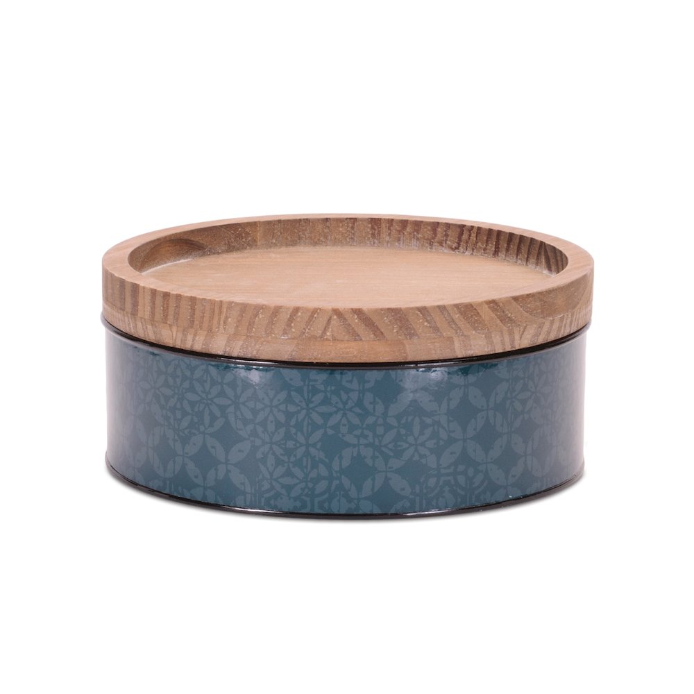 Blue Canisters (Set of 2). Picture 3