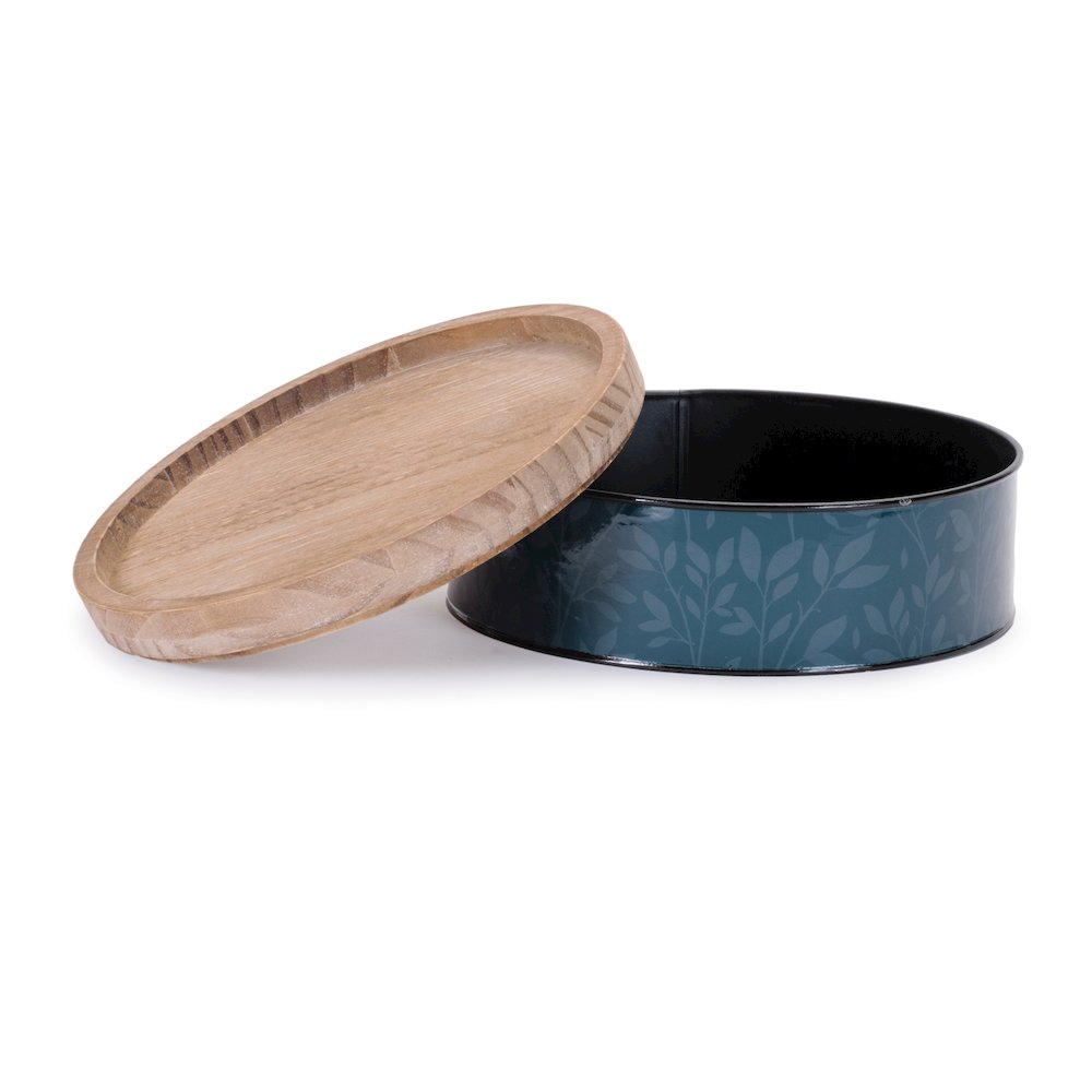 Blue Canisters (Set of 2). Picture 4