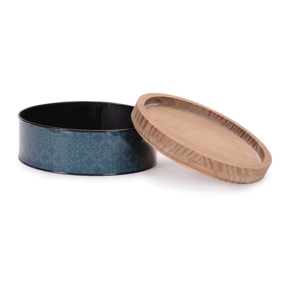 Blue Canisters (Set of 2). Picture 5