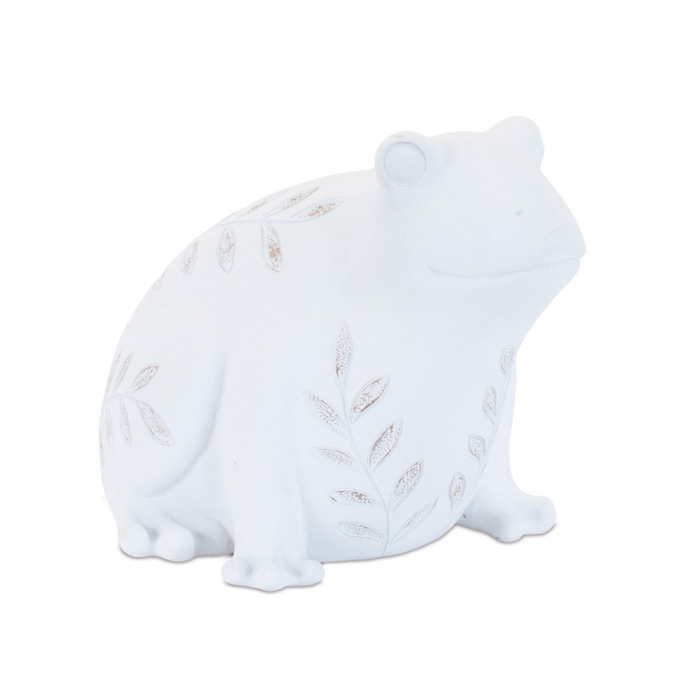 Etched Frog and Turtle Figurine (Set of 2). Picture 3