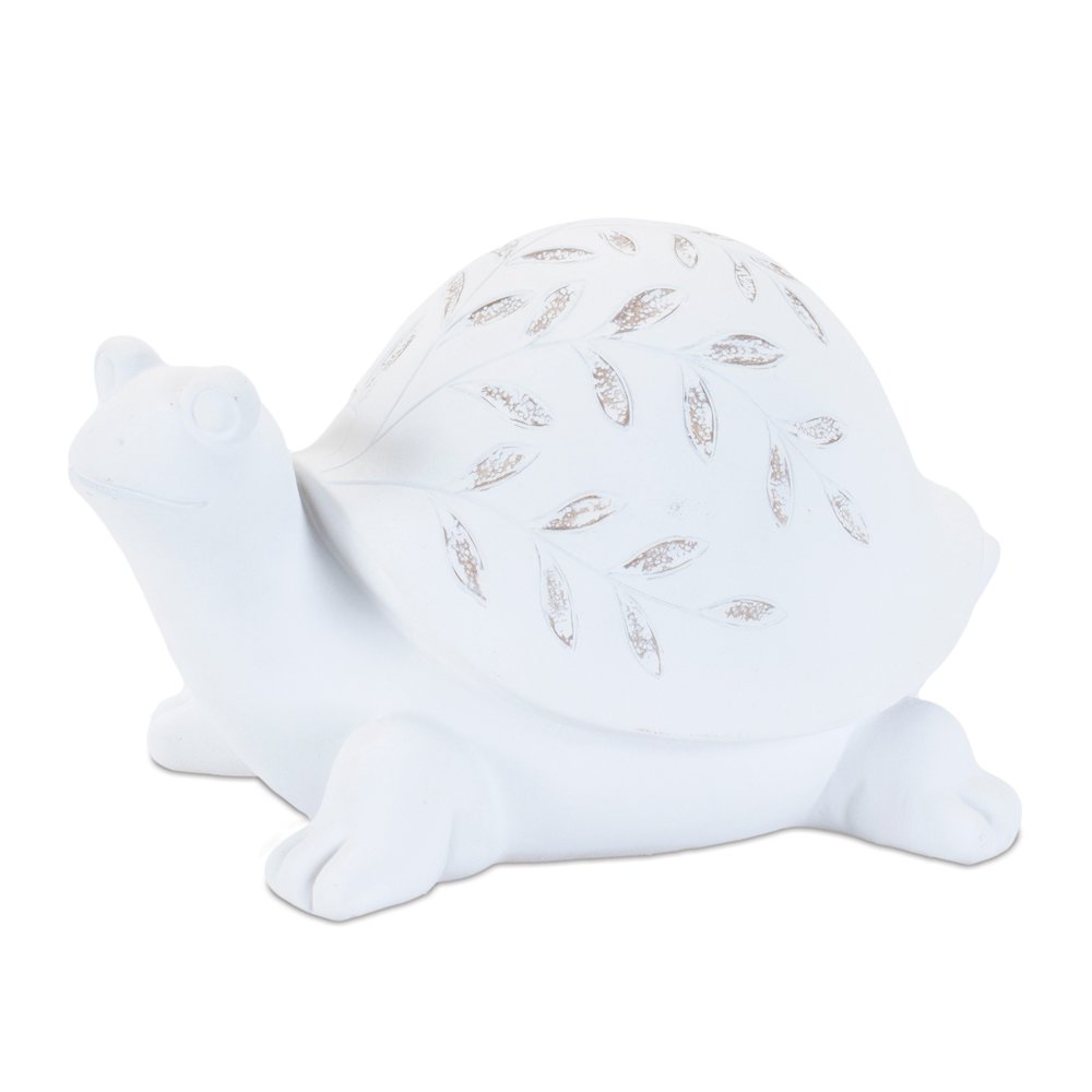 Etched Frog and Turtle Figurine (Set of 2). Picture 4