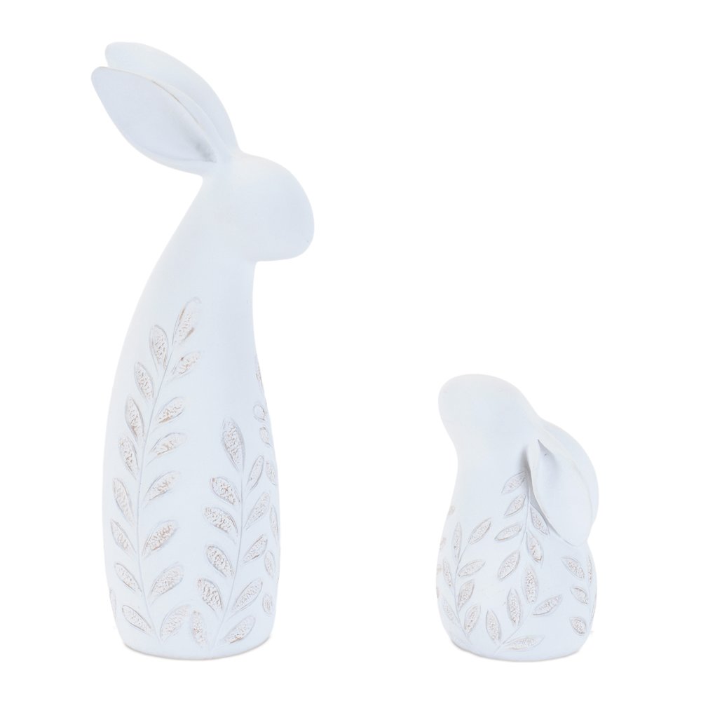 Etched Bunny Figurine (Set of 12). Picture 1