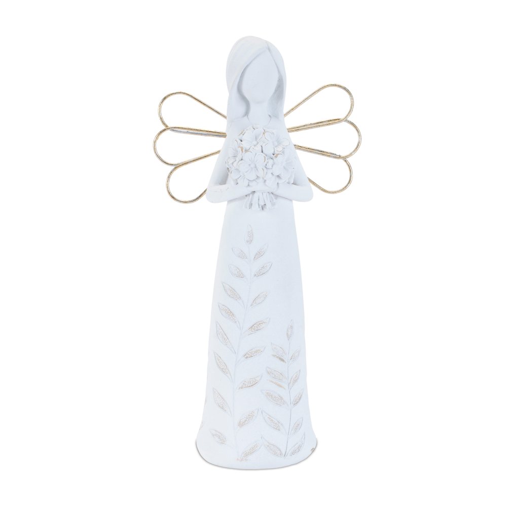 Etched Angel Figurine (Set of 4). Picture 2