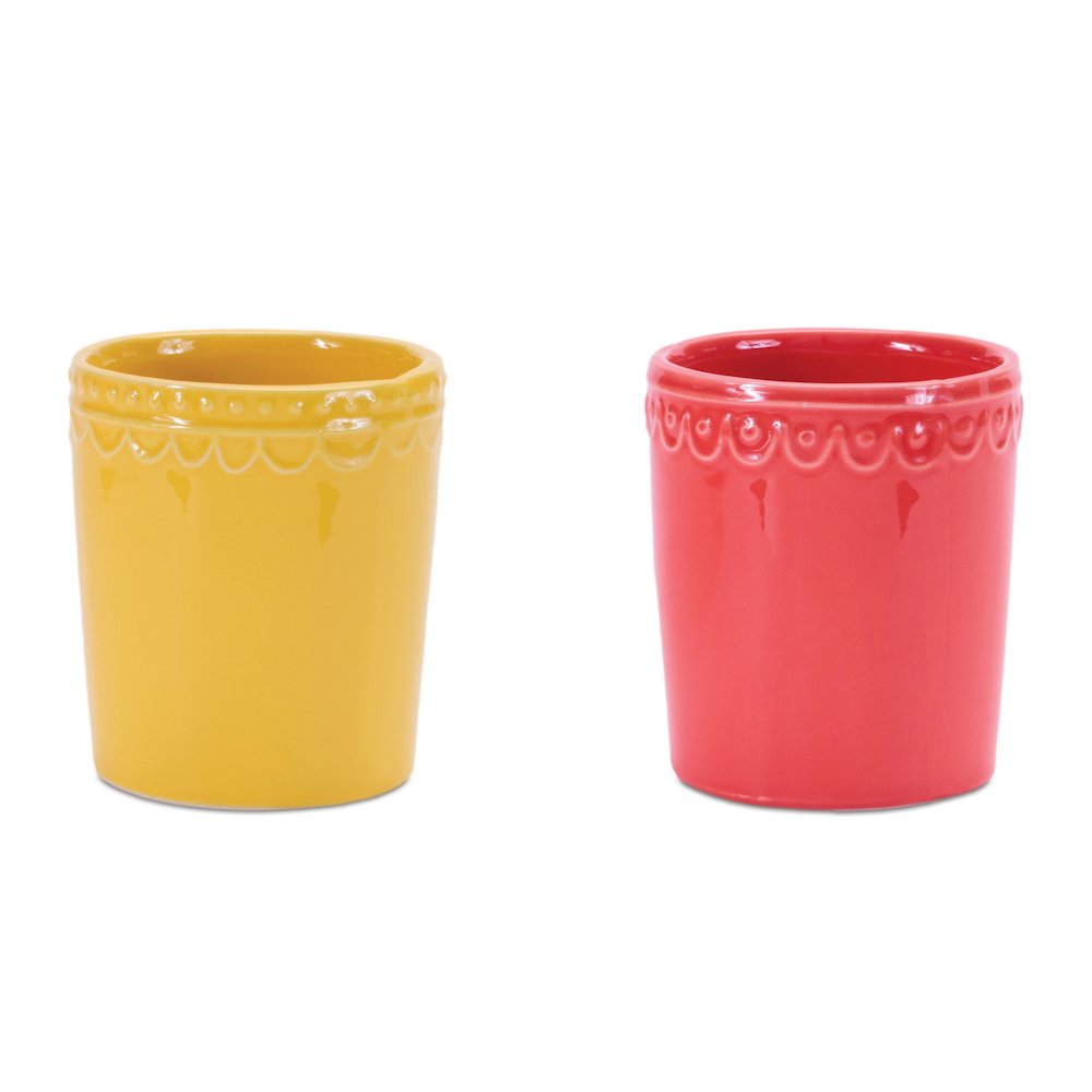 Stoneware Bud Vase (Set of 2). Picture 1
