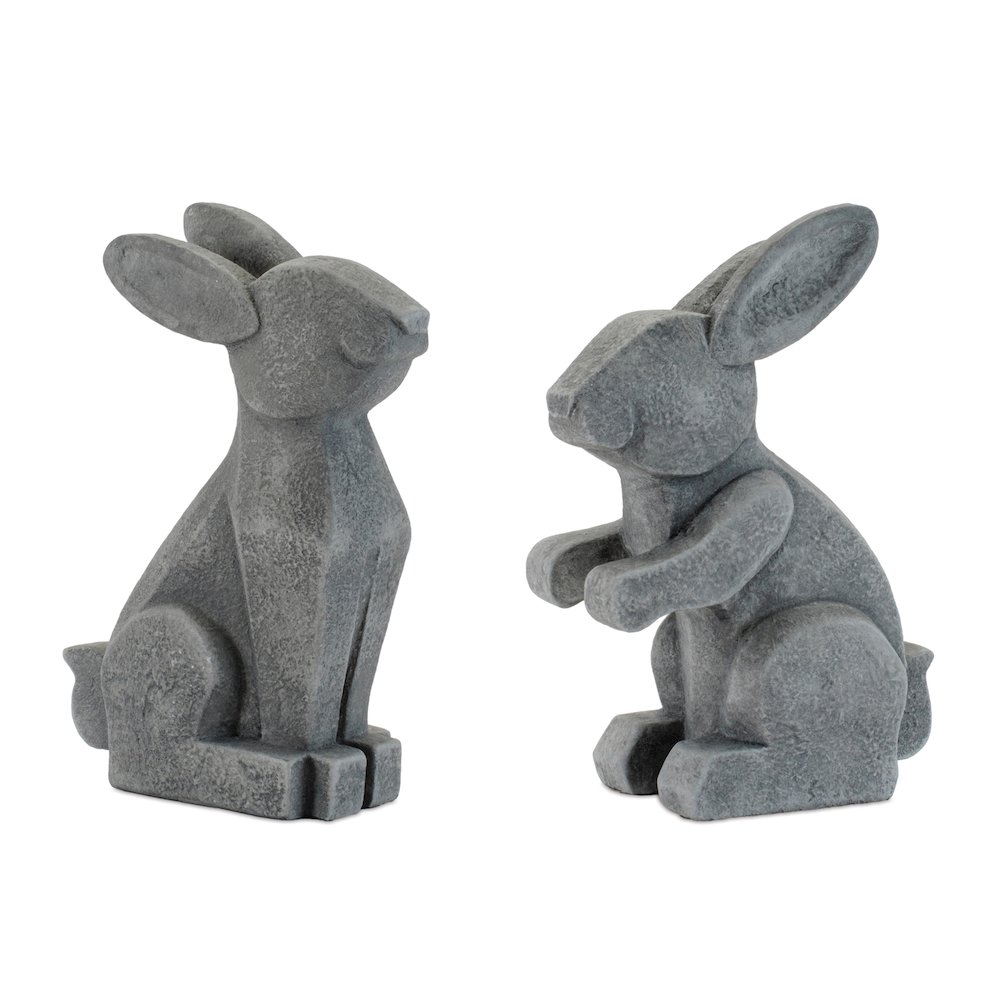 Modern Sitting Bunny Figurine (Set of 6). Picture 1