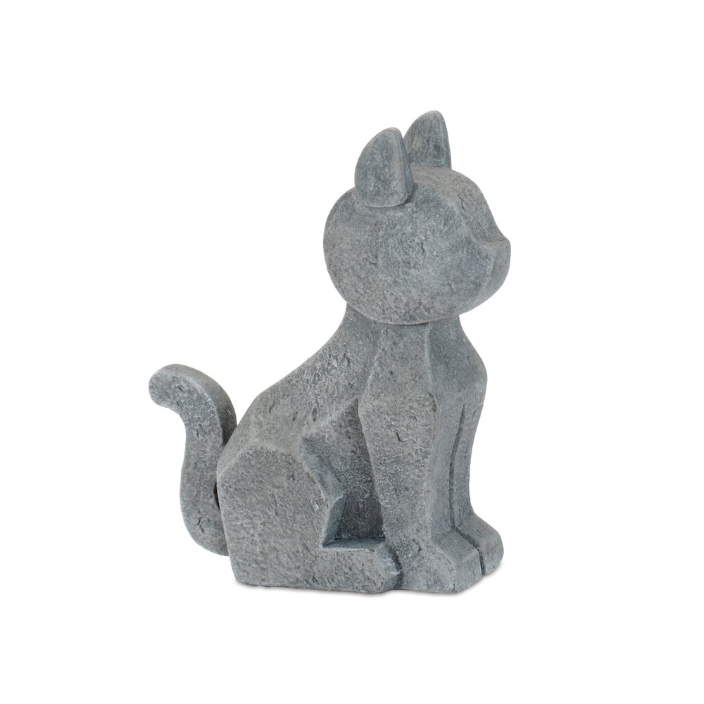 Modern Sitting Dog and Cat Figurine (Set of 4). Picture 2