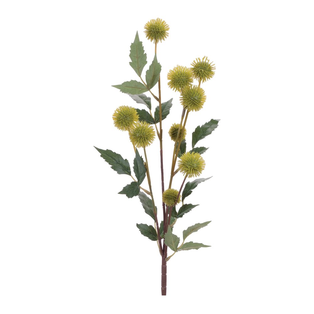 Green Faux Pod Branches (Set of 6). Picture 1