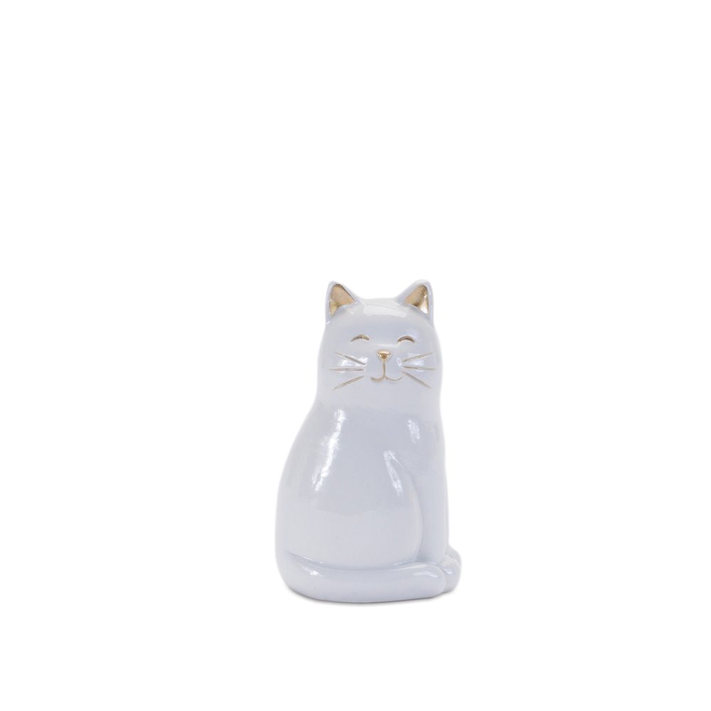 Sitting Cat Figurine (Set of 6). Picture 3