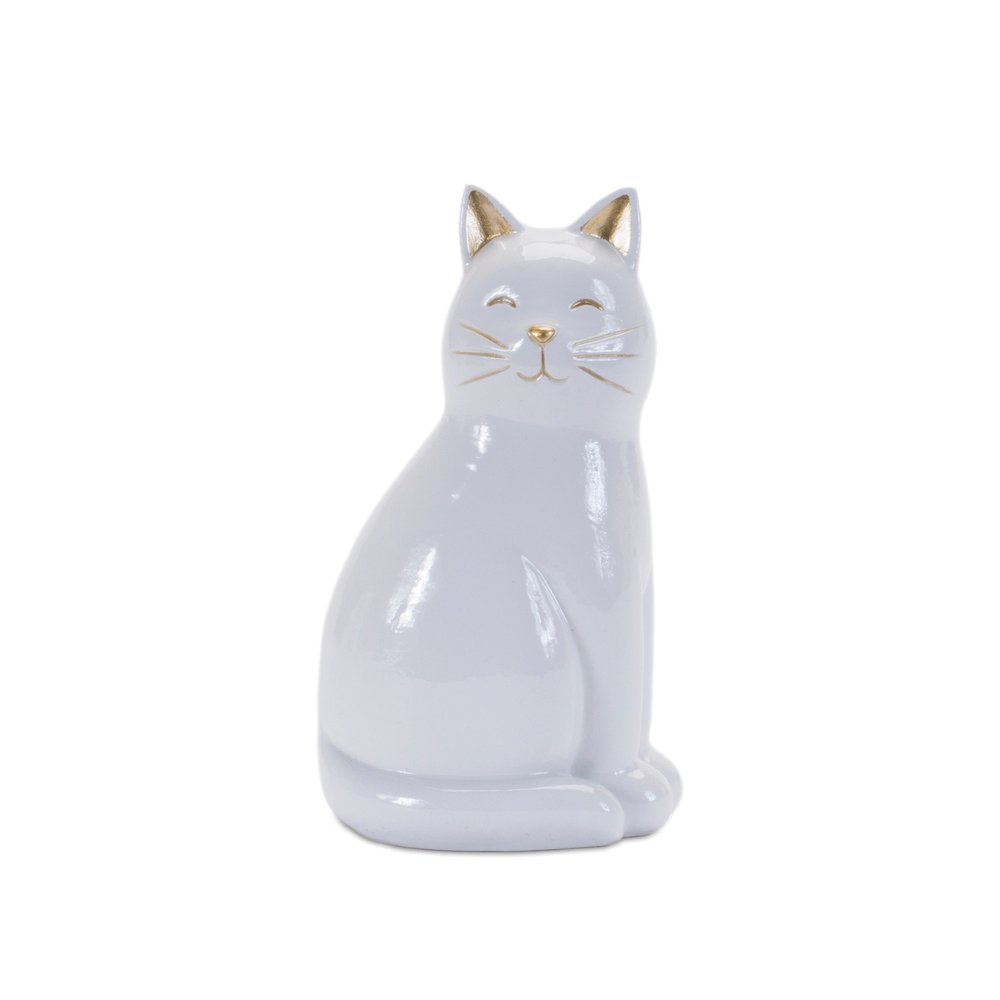 Sitting Cat Figurine (Set of 6). Picture 4