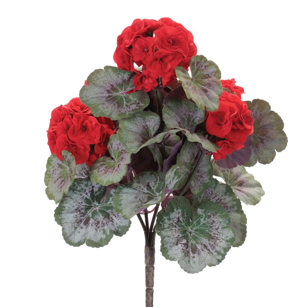 Geranium Floral Bush (Set of 2). Picture 1