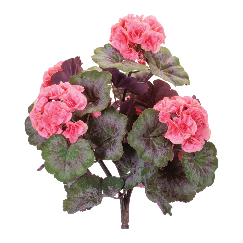 Geranium Floral Bush (Set of 2). Picture 1