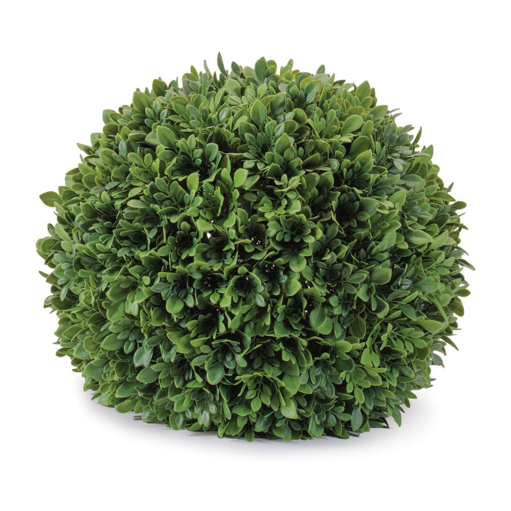 Boxwood Foliage Orb 13"D. Picture 1