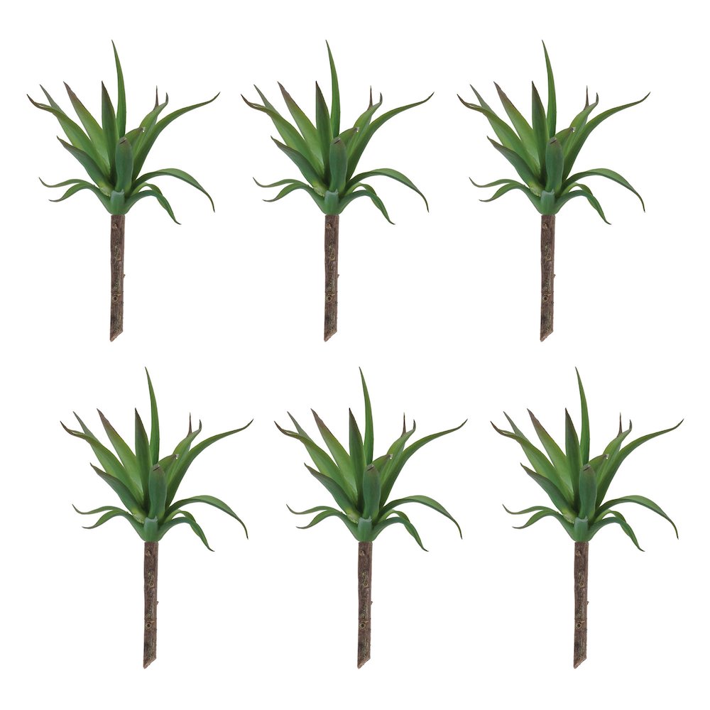 Succulent Plant Pick (Set of 6). Picture 2