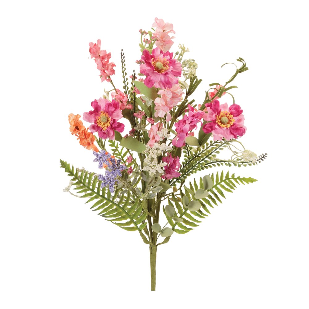 Mixed Daisy Floral Bush (Set of 2). Picture 1